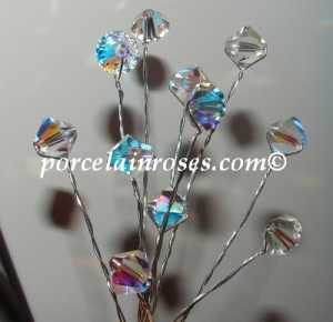 crystal bouquet stems