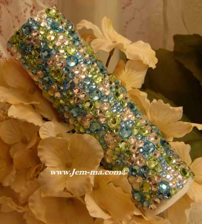 Swarovski crystal bouquet holder