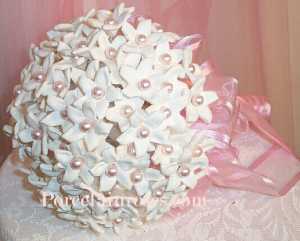 Wedding Bouquet with Pearl Embellished Stephanotis