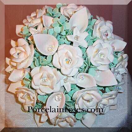 Teal Wedding Bridal Bouquet