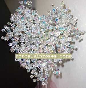 Crystal Heart Bouquet
