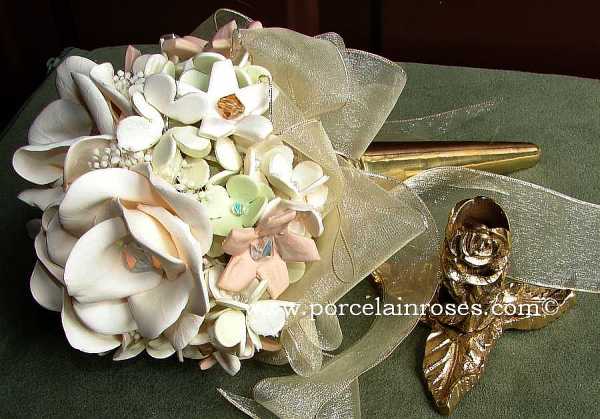 Tussie Mussie Wedding Bouquet # 595