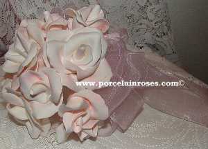 Bridal White Reality Rose Bouquet